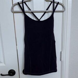 Lululemon Athletica Black Strappy Camisole